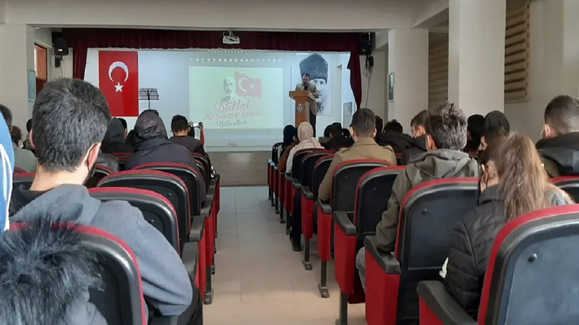 12 Mart İstiklal Marşı'nın Kabulü ve Milli Şairimiz Mehmet Akif ERSOY'u Anma Programı